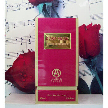 Anfar Ladies London Rose Musk EDP Spray 3.4 oz - Luxurious Fragrance Available Online in Hong Kong & China