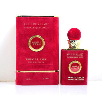 Anfar Ladies Serie De Velvet Rouge Elixir Extrait de Parfum Spray 3.3 oz - Luxurious Fragrance Available Online in Hong Kong & China