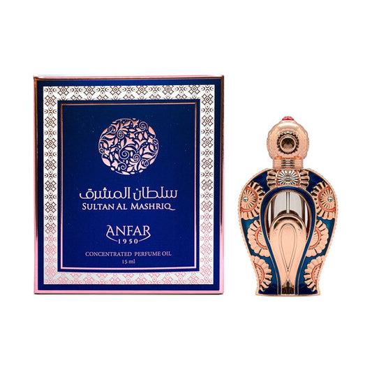 Anfar Ladies Sultan Al Mashriq Consentrated Perfume Oil 0.5 Fragrances - Luxurious Fragrance Available Online in Hong Kong & China
