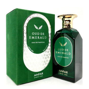 Anfar Unisex Oud De Emerald EDP Spray 3.4 oz Fragrances (Wholesale) - Luxurious Fragrance Available Online in Hong Kong & China
