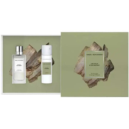 Angel Schlesser Unisex Profound Orange Wood EDT Gift Set Fragrances (Wholesale) - Luxurious Fragrance Available Online in Hong Kong & China
