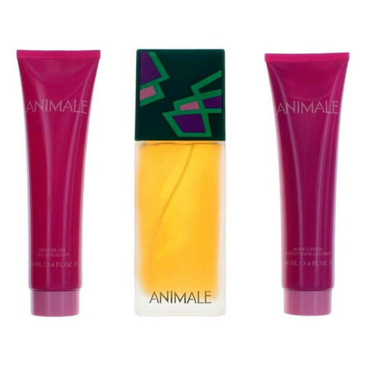 Animale Ladies Animale 3pcs EDP Gift Set Fragrances (Wholesale) - Luxurious Fragrance Available Online in Hong Kong & China
