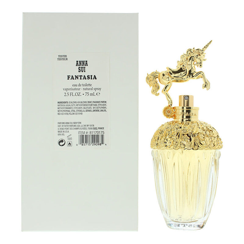 Anna Sui Ladies Fantasia EDT Spray 2.5 oz (Tester) Fragrances - Luxurious Fragrance Available Online in Hong Kong & China