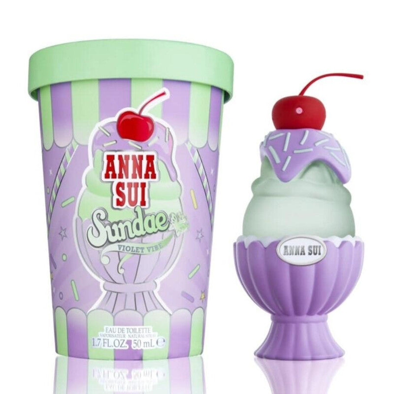 Anna Sui Ladies Sundae Violet Vibe EDT 1.7 oz Fragrances (Wholesale) - Luxurious Fragrance Available Online in Hong Kong & China