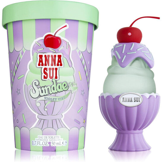 Anna Sui Ladies Sundae Violet Vibe EDT Spray 1.7 oz Fragrances  - Luxurious Fragrance Available Online in Hong Kong & China