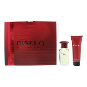 Antonio Banderas Diavolo 2 Piece Gift Set: Eau de Toilette 50ml - Aftershave Balm 75ml (Wholesale) - Luxurious Fragrance Available Online in Hong Kong & China