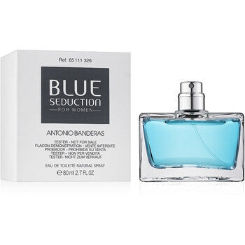 Antonio Banderas Ladies Blue Seduction EDT Spray 2.7 oz (Tester) - Luxurious Fragrance Available Online in Hong Kong & China