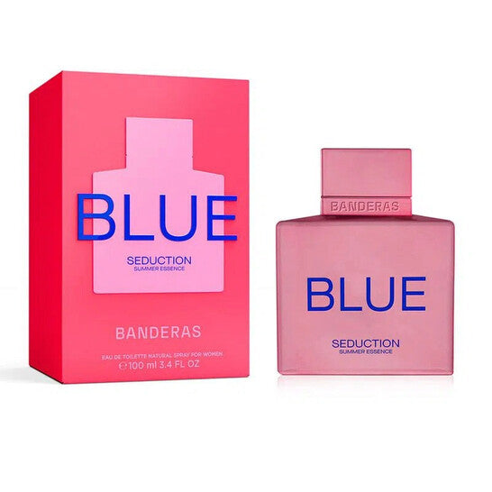 Antonio Banderas Ladies Blue Seduction Summer Essence EDT Spray 3.4 oz Fragrances - Luxurious Fragrance Available Online in Hong Kong & China