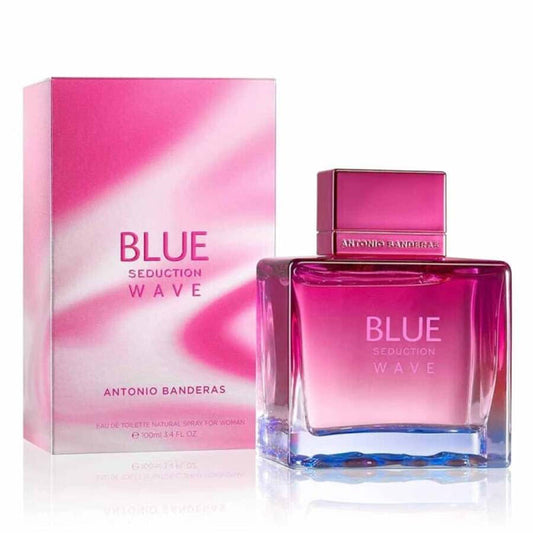 Antonio Banderas Ladies Blue Seduction Wave EDT Spray 3.3 oz Fragrances (Wholesale) - Luxurious Fragrance Available Online in Hong Kong & China