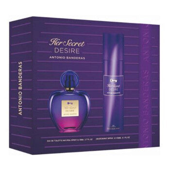 Antonio Banderas Ladies Her Secret Desire Gift Set (Wholesale) - Luxurious Fragrance Available Online in Hong Kong & China