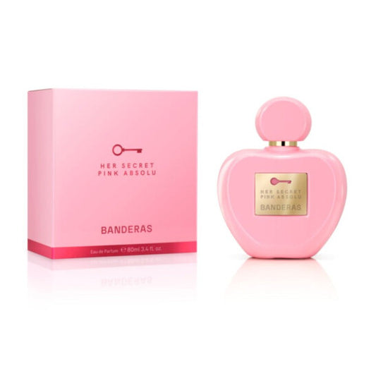 Antonio Banderas Ladies Her Secret Pink Absolu EDP Spray 2.7 oz Fragrances - Luxurious Fragrance Available Online in Hong Kong & China