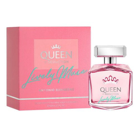 Antonio Banderas Ladies Queen Of Seduction Lively Muse EDT 2.7 oz Fragrances - Luxurious Fragrance Available Online in Hong Kong & China