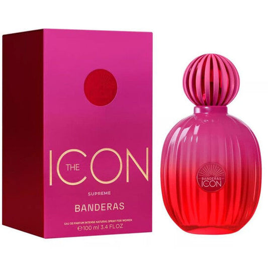Antonio Banderas Ladies The Icon Supreme EDP Spray 3.4 oz Fragrances (Wholesale) - Luxurious Fragrance Available Online in Hong Kong & China