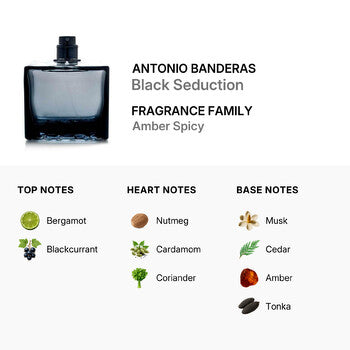 Antonio Banderas Men's Black Seduction EDT 3.3 oz (Tester) (Wholesale) - Luxurious Fragrance Available Online in Hong Kong & China