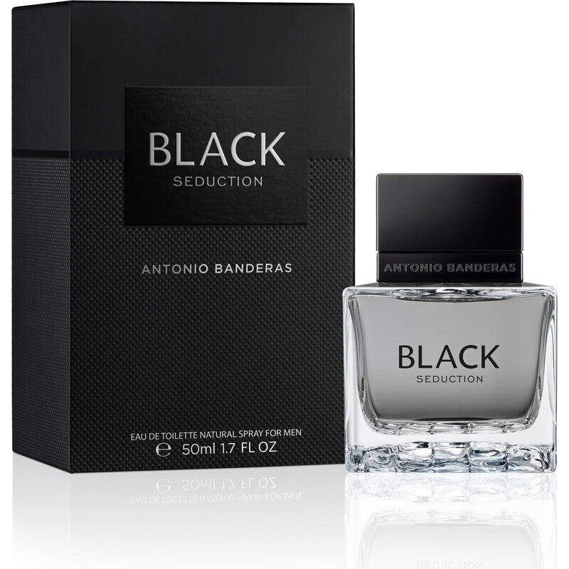 Antonio Banderas Men's Black Seduction EDT Spray 1.7 oz Fragrances - Luxurious Fragrance Available Online in Hong Kong & China