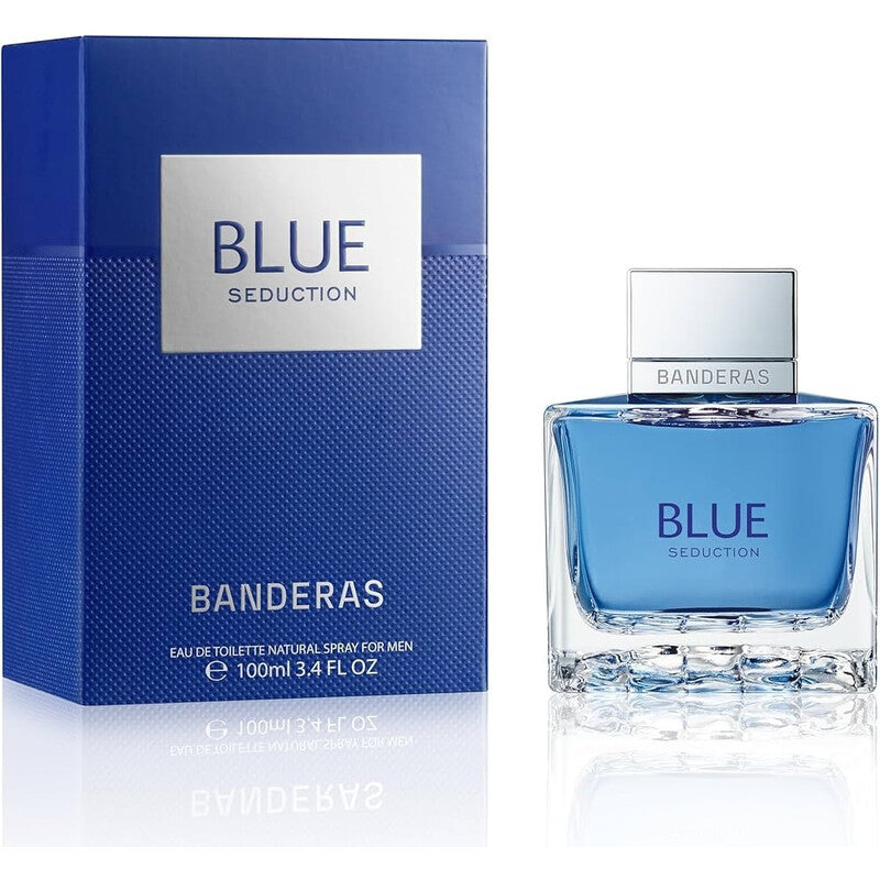 Antonio Banderas Men's Blue Seduction EDT Spray 3.4 oz Fragrances - Luxurious Fragrance Available Online in Hong Kong & China