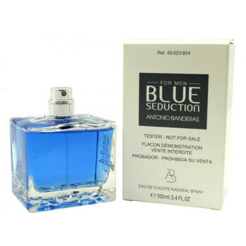 Antonio Banderas Men's Blue Seduction EDT Spray 3.4 oz (Tester) - Luxurious Fragrance Available Online in Hong Kong & China