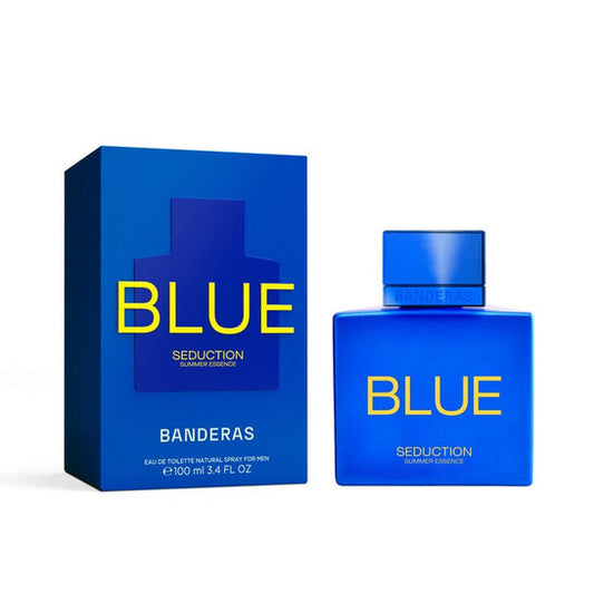 Antonio Banderas Men's Blue Seduction Summer Essence EDT Spray 3.4 oz Fragrances - Luxurious Fragrance Available Online in Hong Kong & China