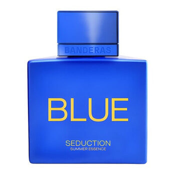 Antonio Banderas Men's Blue Seduction Summer Essence EDT Spray 3.4 oz (Tester) - Luxurious Fragrance Available Online in Hong Kong & China
