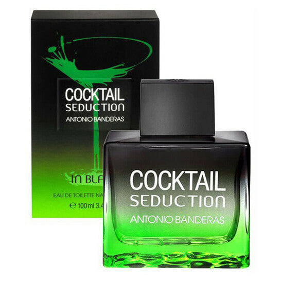 Antonio Banderas Men's Cocktail Seduction in Black EDT Spray 3.4 oz Fragrances - Luxurious Fragrance Available Online in Hong Kong & China