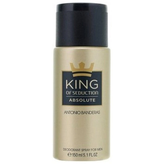 Antonio Banderas Men's King Of Seduction Absolute Deodorant 5.0 oz Fragrances - Luxurious Fragrance Available Online in Hong Kong & China