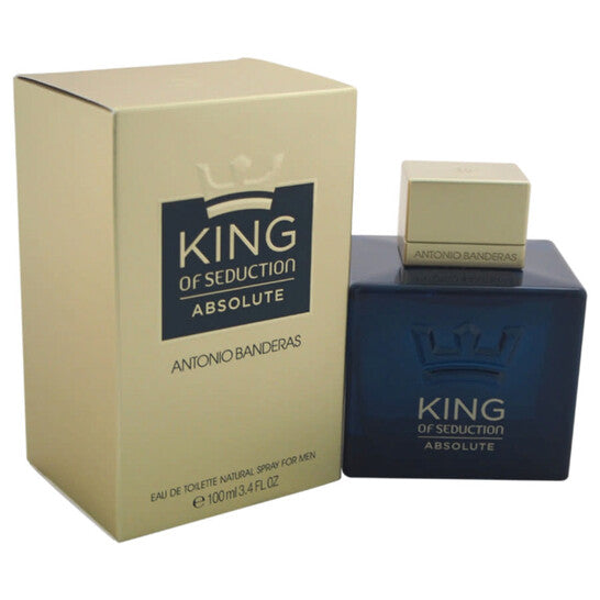 Antonio Banderas Men's King Of Seduction Absolute EDT Spray 3.4 oz Fragrances - Luxurious Fragrance Available Online in Hong Kong & China