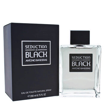 Antonio Banderas Men's Seduction in Black EDT Spray 6.75 oz8411061737859 - Luxurious Fragrance Available Online in Hong Kong & China