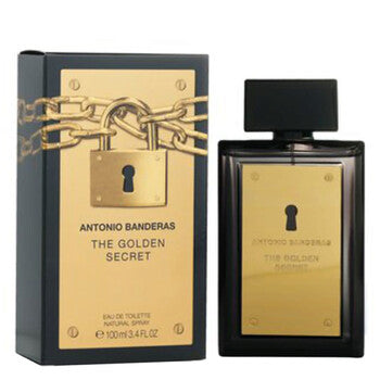 Antonio Banderas Men's The Golden Secret EDT Spray 3.4 oz (Wholesale) - Luxurious Fragrance Available Online in Hong Kong & China