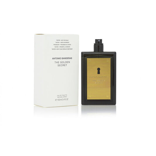 Antonio Banderas Men's The Golden Secret EDT Spray 3.4 oz (Tester) Fragrances - Luxurious Fragrance Available Online in Hong Kong & China