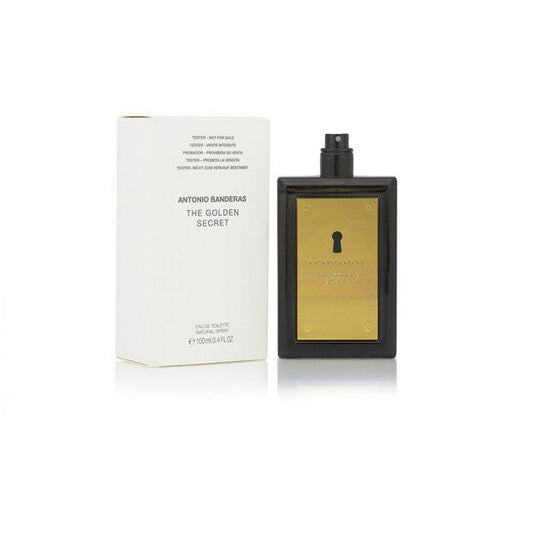 Antonio Banderas Men's The Golden Secret EDT Spray 3.4 oz (Tester) Fragrances (Wholesale) - Luxurious Fragrance Available Online in Hong Kong & China