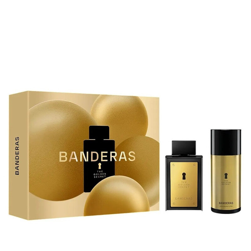 Antonio Banderas Men's The Golden Secret Gift Set Fragrances - Luxurious Fragrance Available Online in Hong Kong & China