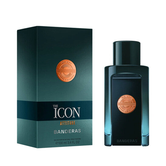 Antonio Banderas Men's The Icon Attitude EDP Spray 3.4 oz Fragrances - Luxurious Fragrance Available Online in Hong Kong & China