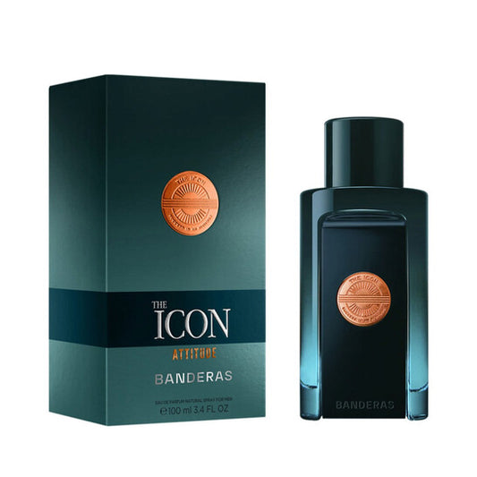 Antonio Banderas Men's The Icon Attitude EDP Spray 3.4 oz Fragrances - Luxurious Fragrance Available Online in Hong Kong & China