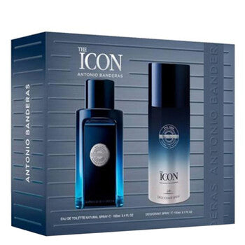 Antonio Banderas Men's The Icon Eau de Parfum Gift Set - Luxurious Fragrance Available Online in Hong Kong & China