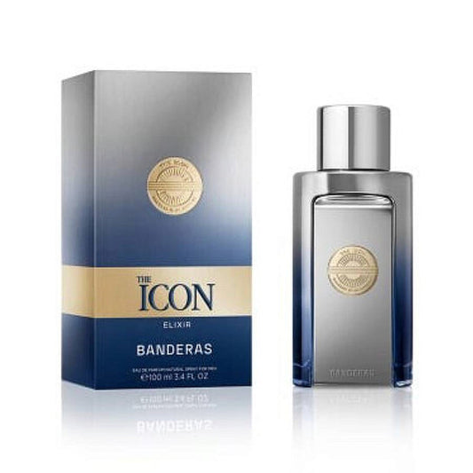Antonio Banderas Men's The Icon Elixir EDP Spray 3.4 oz Fragrances (Wholesale) - Luxurious Fragrance Available Online in Hong Kong & China