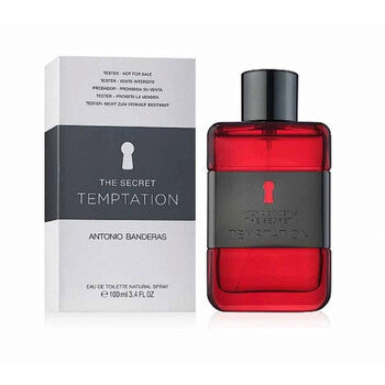 Antonio Banderas Men's The Secret Temptation EDT Spray 3.4 oz (Tester) Fragrances (Wholesale) - Luxurious Fragrance Available Online in Hong Kong & China