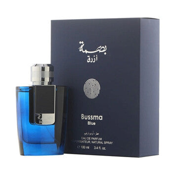 Arabian Oud Unisex Bussma Blue EDP Spray 3.38 oz - Luxurious Fragrance Available Online in Hong Kong & China