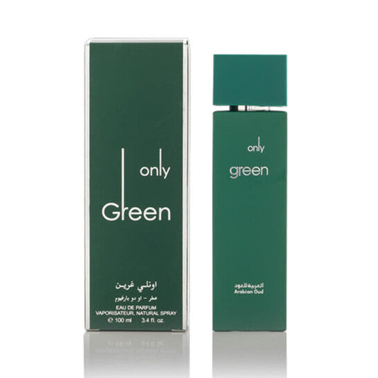 Arabian Oud Unisex Only Green EDP Spray 3.38 oz Fragrances (Wholesale) - Luxurious Fragrance Available Online in Hong Kong & China