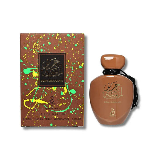 Arabiyat Prestige Unisex Lamsat Harir Dubai Chocolate EDP Spray 3.4 oz Fragrances (Wholesale) - Luxurious Fragrance Available Online in Hong Kong & China