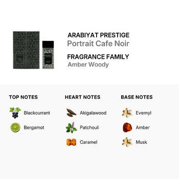 Arabiyat Prestige Unisex Portrait Cafe Noir EDP Spray 2.7 oz Fragrances (Wholesale) - Luxurious Fragrance Available Online in Hong Kong & China