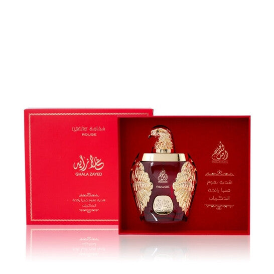 Ard Al Khaleej Unisex Ghala Zayed Luxury Rouge EDP 3.4 oz Fragrances - Luxurious Fragrance Available Online in Hong Kong & China