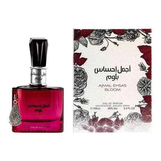 Ard Al Zaafaran Ladies Ajmal Ehsas Bloom EDP Spray 3.4 oz Fragrances - Luxurious Fragrance Available Online in Hong Kong & China