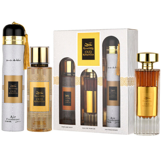 Ard Al Zaafaran Ladies Oud Romancea Gift Set Fragrances - Luxurious Fragrance Available Online in Hong Kong & China