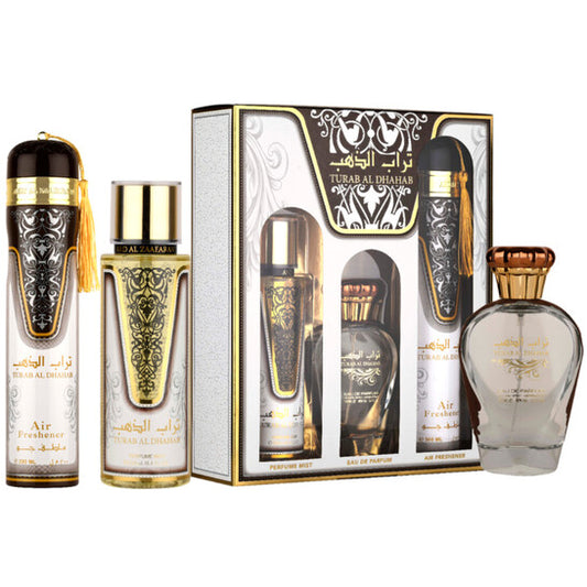 Ard Al Zaafaran Ladies Turab Al Dhahab 21.8 oz Gift Set - Luxurious Fragrance Available Online in Hong Kong & China