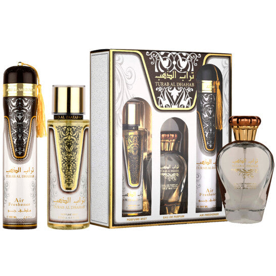Ard Al Zaafaran Ladies Turab Al Dhahab 21.8 oz Gift Set (Wholesale) - Luxurious Fragrance Available Online in Hong Kong & China