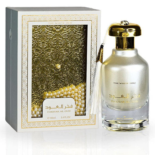 Ard Al Zaafaran Men's Fakhar Al Oud The White Oud EDP Spray 3.4 oz Fragrances (Wholesale) - Luxurious Fragrance Available Online in Hong Kong & China