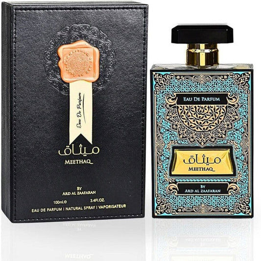 Ard Al Zaafaran Men's Meethaq EDP Spray 3.4 oz Fragrances (Wholesale) - Luxurious Fragrance Available Online in Hong Kong & China