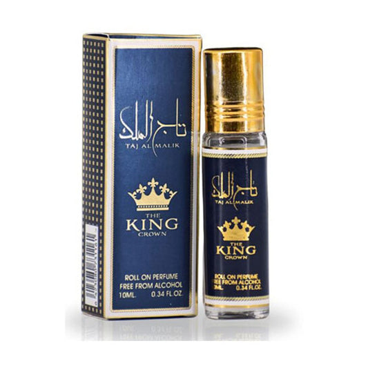 Ard Al Zaafaran Men's Taj Al Malik The King Crown Rollerball Perfume Oil 0.33 oz Fragrances - Luxurious Fragrance Available Online in Hong Kong & China