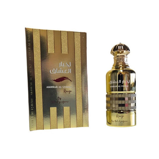 Ard Al Zaafaran Unisex Akhbar Al Ushaq Rouge EDP Spray 3.4 oz - Luxurious Fragrance Available Online in Hong Kong & China