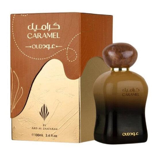 Ard Al Zaafaran Unisex Caramel Oud EDP Spray 3.4 oz - Luxurious Fragrance Available Online in Hong Kong & China